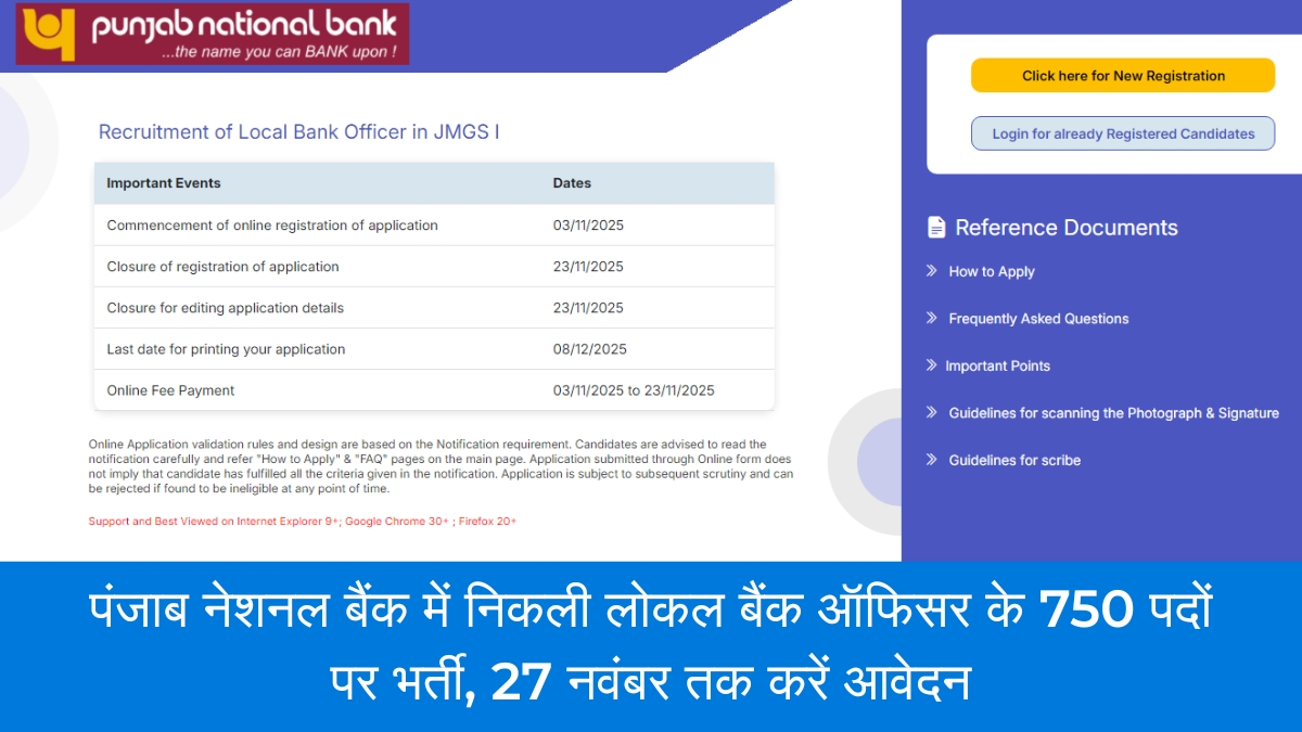 PNB LBO Recruitment 2025