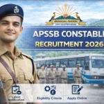 APSSB Constable Recruitment 2026