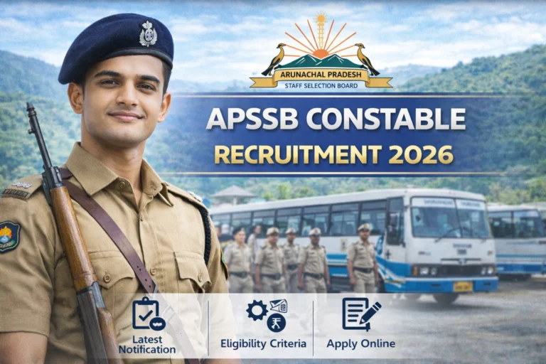 APSSB Constable Recruitment 2026