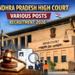 Andhra Pradesh High Court Various Posts Recruitment 2026