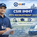 CSIR IMMT MTS Recruitment 2026
