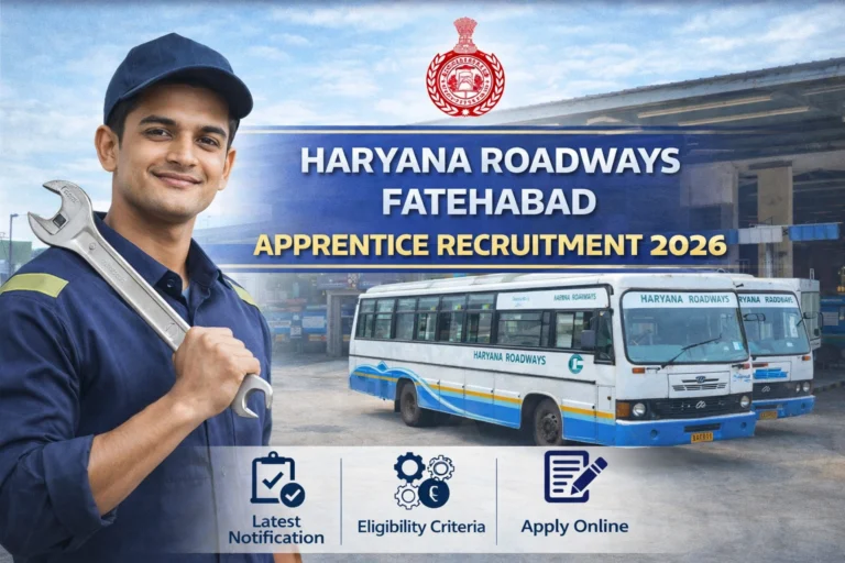 Haryana Roadways Fatehabad Apprentice Recruitment 2026