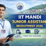 IIT Mandi Junior Assistant Recruitment 2026