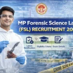 MP Forensic Science Lab (FSL) Recruitment 2026