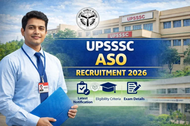 UPSSSC ASO Recruitment 2026