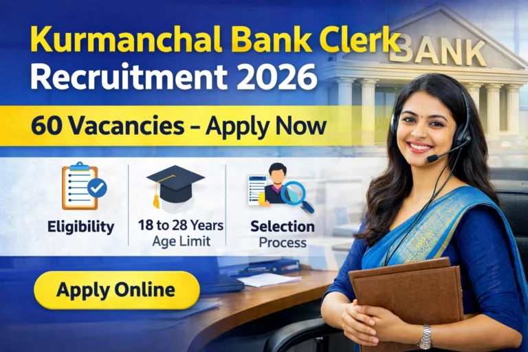 Kurmanchal Bank Clerk Recruitment 2026