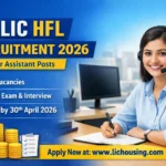 LIC HFL Recruitment 2026