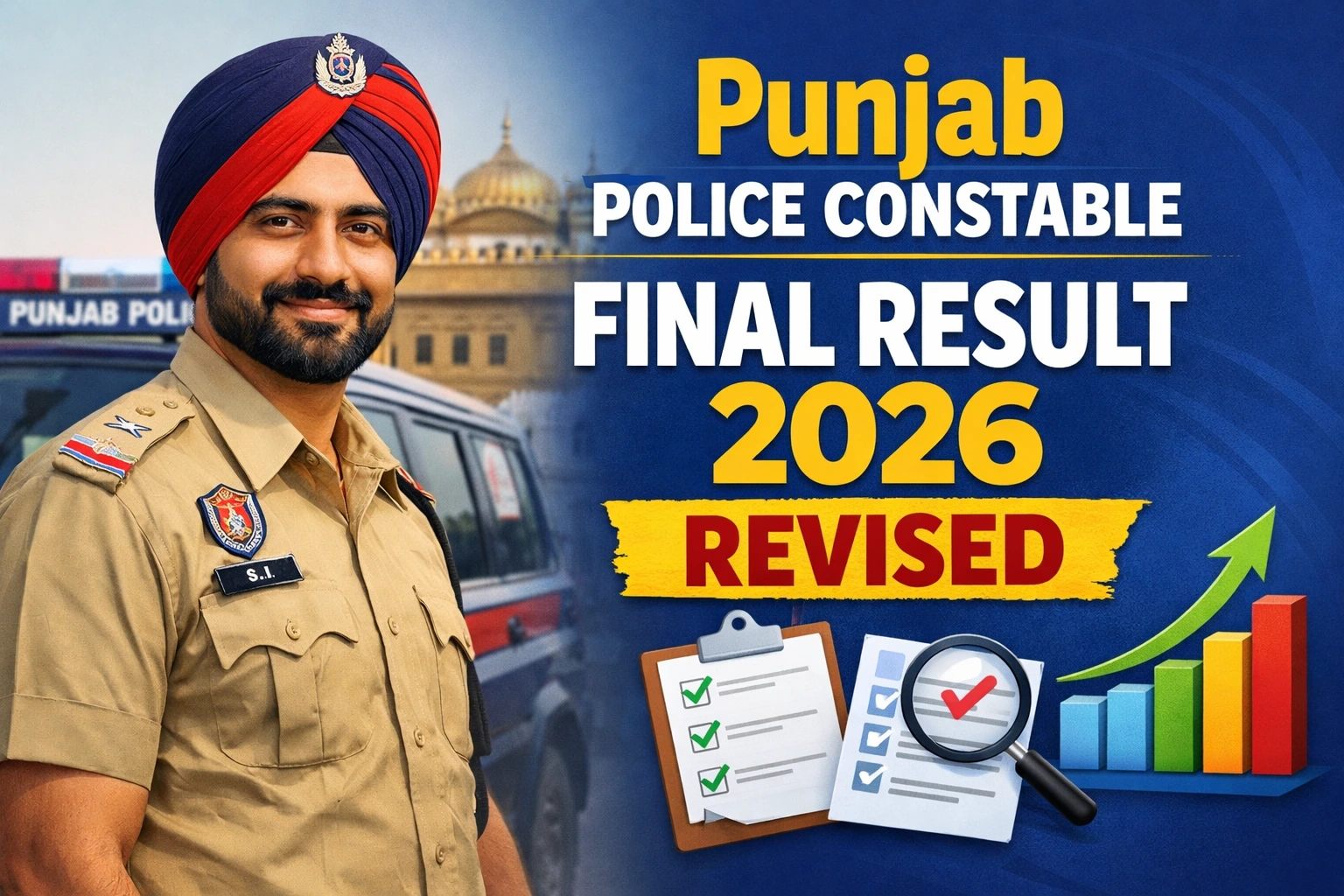 Punjab Police Constable Final Result 2026 Revised