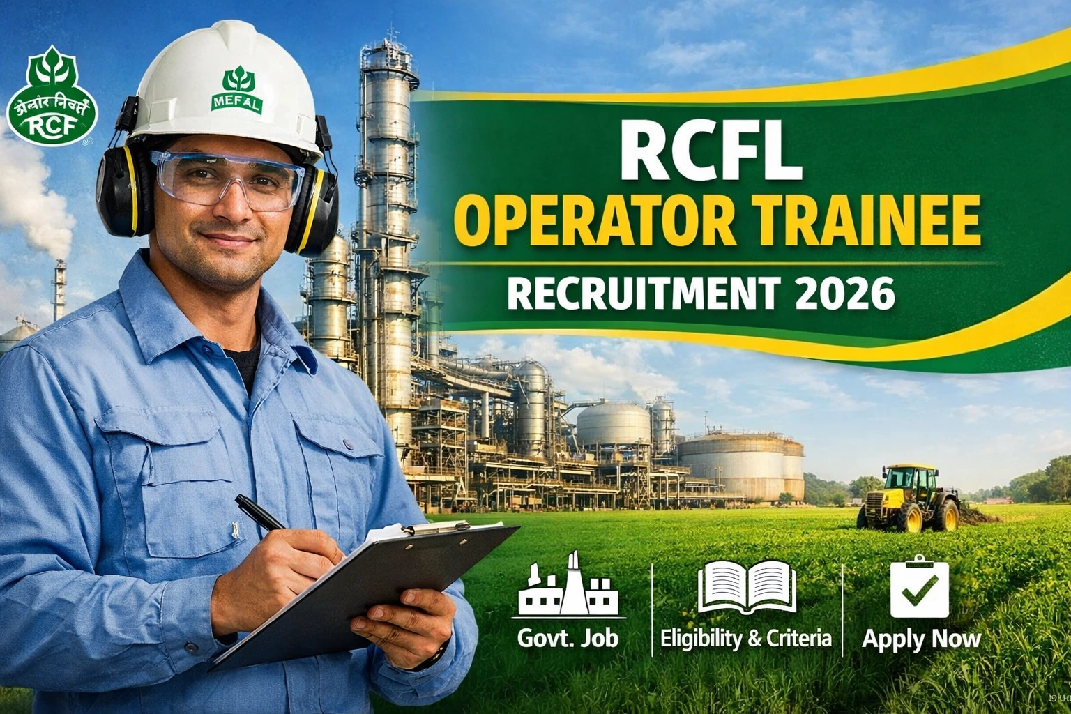 RCFL Operator Trainee Recruitment 2026
